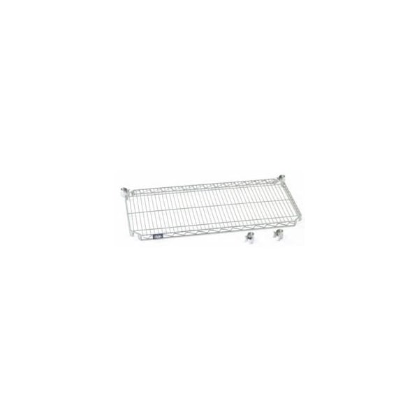 Nexel S2436AC Chrome Quick Adjust Wire Shelf 36inW x 24inD 580CP24 - main